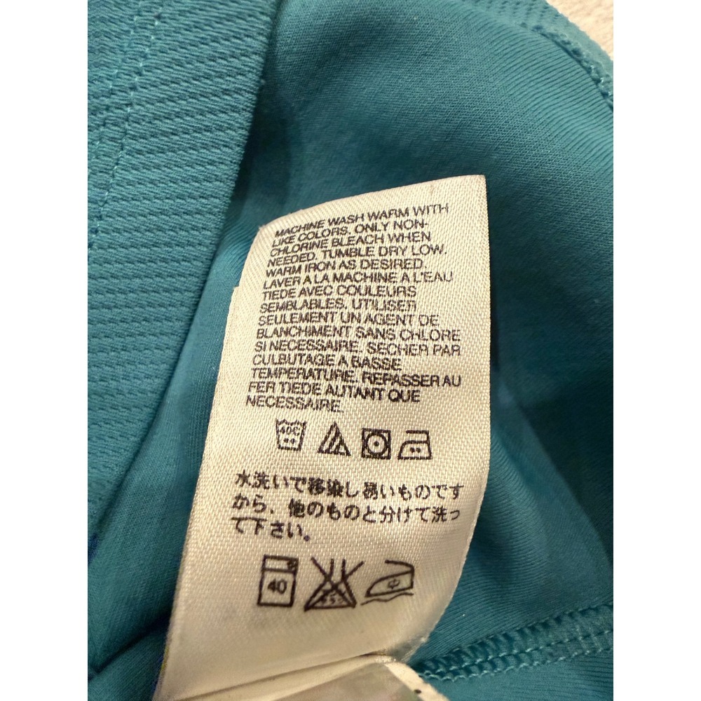 The North Face Womens Teal Blue Short Sleeve Active Training Tee Shirt S - Picture 6 of 7